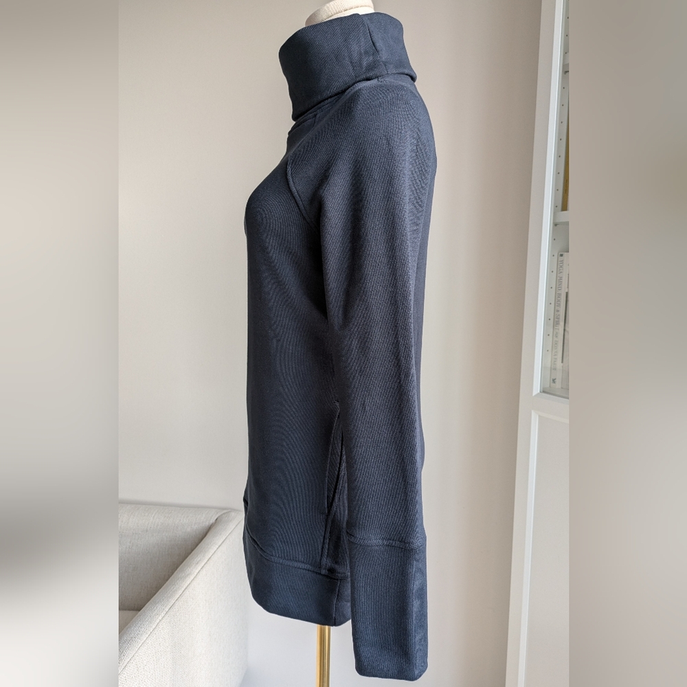 Saint + Sofia Turtleneck Sweater Blue - image 4